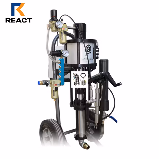 Машина для распыления ровницы с измельчителем смолы из стекловолокна Машина для распыления FRP с пистолетом