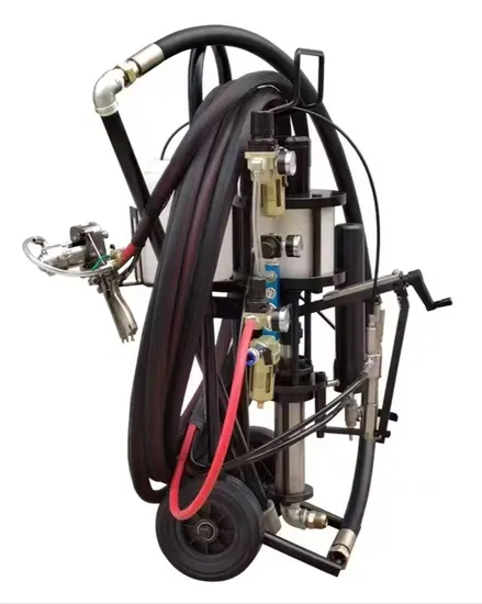 Машина для распыления смолы с измельчителем стекловолокна с пистолетом